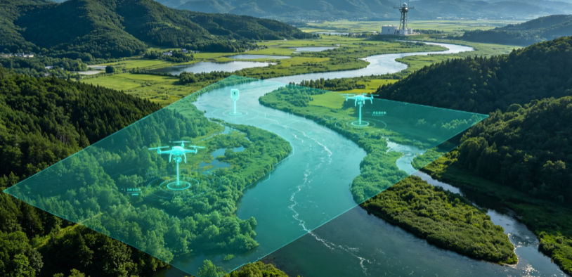 库车县GEO 全域空间监测筑牢生态屏障，空间技术支撑环境治理与灾害防御